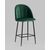 Стул полубарный Логан SN велюр зелёный, изображение 2 | Интернет магазин мебели и декора LifeDekor