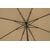 "Джулия" зонт садовый 3х3м на центральной опоре, тент бежевый, изображение 2 | Интернет магазин мебели и декора LifeDekor