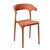 Стул Rank, пластик оранжевый | Интернет магазин мебели и декора LifeDekor