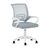 Кресло офисное TopChairs Simple SN серый пластик белый, изображение 2 | Интернет магазин мебели и декора LifeDekor