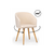 Стул деревянный Монер 360 бежевый (glory 03) / светлое дерево | Интернет магазин мебели и декора LifeDekor
