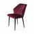 Стул Berg, бархат винно-красный 16 new, изображение 5 | Интернет магазин мебели и декора LifeDekor