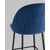Стул полубарный Логан SN велюр синий, изображение 7 | Интернет магазин мебели и декора LifeDekor