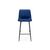 Барный стул Дани Мини синий (zd 798) / черный np, изображение 2 | Интернет магазин мебели и декора LifeDekor