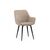 Стул на металлокаркасе Флюид бежевый (zd 210) / черный | Интернет магазин мебели и декора LifeDekor