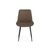 Стул на металлокаркасе Седа коричневый (zd 233) / черный np, изображение 2 | Интернет магазин мебели и декора LifeDekor