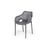"Беллини" стул пластиковый, цвет темно-серый | Интернет магазин мебели и декора LifeDekor