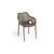 "Беллини" стул пластиковый, цвет бежево-коричневый, изображение 2 | Интернет магазин мебели и декора LifeDekor