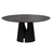 Стол круглый GIO 120, керамика матовая, черная | Интернет магазин мебели и декора LifeDekor