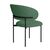 Стул DikLine 201 NS Pine зеленый, ножки черные, изображение 3 | Интернет магазин мебели и декора LifeDekor