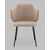 Стул Джиннет NEW велюр бежевый 2 шт., изображение 3 | Интернет магазин мебели и декора LifeDekor