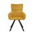 Стул DikLine 501 поворотный NS Gold горчица, ножки черные, изображение 2 | Интернет магазин мебели и декора LifeDekor