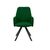 Стул DikLine 293 поворотный BL10 зеленый, ножки черные, изображение 3 | Интернет магазин мебели и декора LifeDekor
