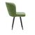 Стул DikLine 348 поворотный P10/L08 зеленый, ножки черные, изображение 3 | Интернет магазин мебели и декора LifeDekor