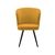 Стул DikLine 348 поворотный P08/L07 горчица, ножки черные, изображение 2 | Интернет магазин мебели и декора LifeDekor