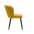 Стул DikLine 347 P08/L07 горчица, ножки черные, изображение 3 | Интернет магазин мебели и декора LifeDekor