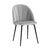 Стул Логан SN велюр светло-серый | Интернет магазин мебели и декора LifeDekor