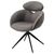 Стул ГУННАР (GUNNAR) 360 град, цвет СЕРЫЙ VEGA-88 / MIAMI-459, ткань / ЧЕРНЫЙ каркас, ®DISAUR, изображение 2 | Интернет магазин мебели и декора LifeDekor