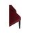Стул на металлокаркасе Kora wine red / black, изображение 7 | Интернет магазин мебели и декора LifeDekor
