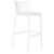 Набор 4 шт Стул барный DOBRIN CHLOE BAR, белый, Вариант: белый, изображение 5 | Интернет магазин мебели и декора LifeDekor