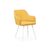 Стул на металлокаркасе Инфини 360 горчичный (ocean 016) / белый, изображение 2 | Интернет магазин мебели и декора LifeDekor