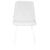 Стул обеденный DOBRIN CHILLY ROMBO, Светло-серый Simple 29, основание белое, Вариант: Светло-серый Simple 29, основание белое, изображение 6 | Интернет магазин мебели и декора LifeDekor