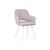 Стул на металлокаркасе Эолин светло-серый (glory 36) / белый | Интернет магазин мебели и декора LifeDekor