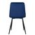 Набор 4 шт Стул обеденный DOBRIN CHILLY, Темно-синий Holland 60, основание черное, Вариант: Темно-синий Holland 60, основание черное, изображение 6 | Интернет магазин мебели и декора LifeDekor