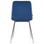 Стул обеденный DOBRIN ALEX, хром ножки, темно-синий велюр (V108-67), Вариант: хром ножки, темно-синий велюр (V108-67), изображение 5 | Интернет магазин мебели и декора LifeDekor