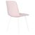 Стул обеденный DOBRIN CHILLY ROMBO, Розовый Simple 03, основание белый, Вариант: Розовый Simple 03, основание белый, изображение 4 | Интернет магазин мебели и декора LifeDekor