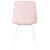 Стул обеденный DOBRIN CHILLY ROMBO, Розовый Simple 03, основание белый, Вариант: Розовый Simple 03, основание белый, изображение 5 | Интернет магазин мебели и декора LifeDekor