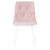 Стул обеденный DOBRIN CHILLY ROMBO, Розовый Simple 03, основание белый, Вариант: Розовый Simple 03, основание белый, изображение 6 | Интернет магазин мебели и декора LifeDekor