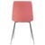 Стул обеденный DOBRIN ALEX, хром ножки, розовая ткань (UF860-05B), Вариант: хром ножки, розовая ткань (UF860-05B), изображение 5 | Интернет магазин мебели и декора LifeDekor