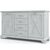 Комод «Лорена» 2д4ящ, Бетон Паин белый, изображение 2 | Интернет магазин мебели и декора LifeDekor