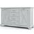 Комод «Лорена» 2д4ящ, Бетон Паин белый | Интернет магазин мебели и декора LifeDekor