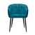 Стул DikLine 441М M19 бирюза, ножки черные, изображение 2 | Интернет магазин мебели и декора LifeDekor
