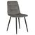 Набор 4 шт Стул обеденный DOBRIN CHILLY, Темно-серый Holland 18, основание черное, Вариант: Темно-серый Holland 18, основание черное, изображение 2 | Интернет магазин мебели и декора LifeDekor