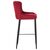 Набор 2 шт Стул барный DOBRIN CHRISTIAN'75, черные ножки, бордовый велюр (V108-85), Вариант: черные ножки, бордовый велюр (V108-85), изображение 4 | Интернет магазин мебели и декора LifeDekor