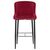 Набор 2 шт Стул барный DOBRIN CHRISTIAN'75, черные ножки, бордовый велюр (V108-85), Вариант: черные ножки, бордовый велюр (V108-85), изображение 7 | Интернет магазин мебели и декора LifeDekor