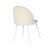 Стул «Белиз», Монолит беж, каркас белый, изображение 3 | Интернет магазин мебели и декора LifeDekor