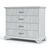 Комод «Лорена» 4ящ, Бетон Паин белый, изображение 2 | Интернет магазин мебели и декора LifeDekor