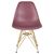 Набор 3 шт Стул обеденный DOBRIN DSR, ножки золотые, цвет пыльная роза (NX-P-11), Вариант: ножки золотые, цвет пыльная роза (NX-P-11), изображение 6 | Интернет магазин мебели и декора LifeDekor