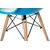 Набор 2 шт Стул обеденный DOBRIN DSW, ножки светлый бук, цвет голубой (BE-02), Вариант: ножки светлый бук, цвет голубой (BE-02), изображение 7 | Интернет магазин мебели и декора LifeDekor