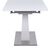 Стол обеденный раскладной T-904 Vision (1200-1500x800x760) Clear White Glass/White High Gloss (супербелое глянцевое), изображение 15 | Интернет магазин мебели и декора LifeDekor
