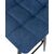 Стул барный DOBRIN NICOLE, черные матовые ножки, синяя ткань (UF860-14B), Вариант: черные матовые ножки, синяя ткань (UF860-14B), изображение 8 | Интернет магазин мебели и декора LifeDekor