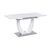 Стол обеденный раскладной T-904 Vision (1200-1500x800x760) Ceramic/Satin White Gloss, Размер стола: 1200-1500x800x760, изображение 5 | Интернет магазин мебели и декора LifeDekor
