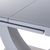Стол обеденный раскладной T-904 Vision (1600-2000x900x760) Satin Light Grey (Серое глянцевое стекло), изображение 14 | Интернет магазин мебели и декора LifeDekor