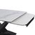 Обеденный раскладной стол T7451C Plazza (1600-2400x900x760) Carrara/Black, изображение 9 | Интернет магазин мебели и декора LifeDekor