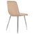 Стул обеденный DOBRIN ALEX, хром ножки, мокко велюр (V108-104),, Вариант: хром ножки, мокко велюр (V108-104),, изображение 4 | Интернет магазин мебели и декора LifeDekor