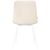 Стул обеденный DOBRIN CHILLY ROMBO, Бежевый Simple 44, основание белое, Вариант: Бежевый Simple 44, основание белое, изображение 5 | Интернет магазин мебели и декора LifeDekor